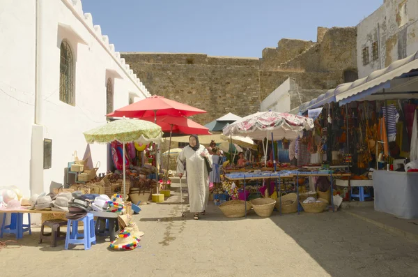 Asilah markt — Stockfoto