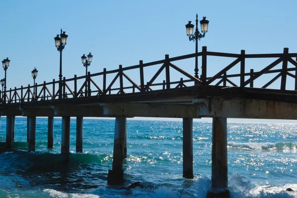 Muelle de madera — Foto de Stock