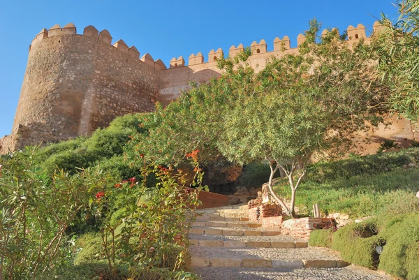 Almeria castle — Stock Photo, Image