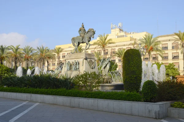 Vierkant in jerez — Stockfoto