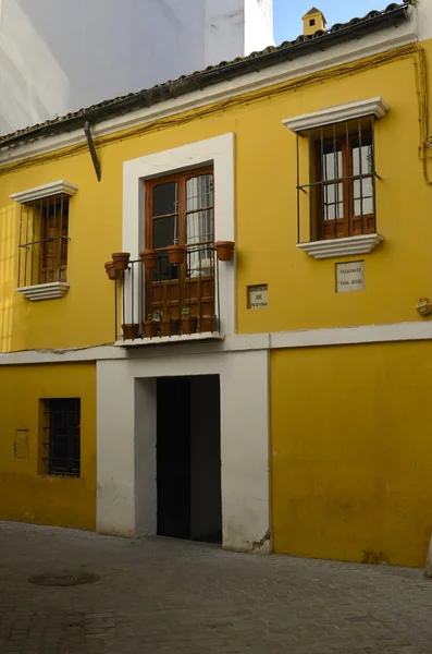 Κίτρινο σπίτι — Φωτογραφία Αρχείου