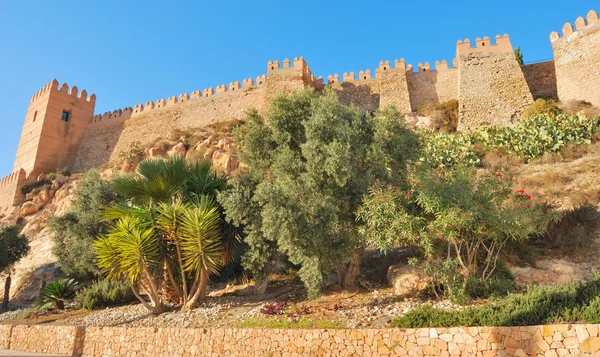 Almeria castle — Stock Photo, Image