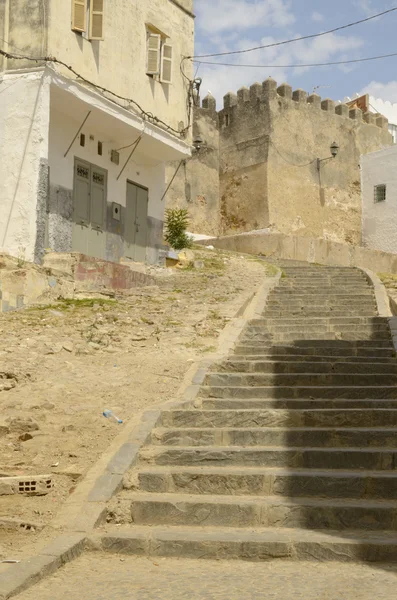 Sten trappor i tangier — Stockfoto