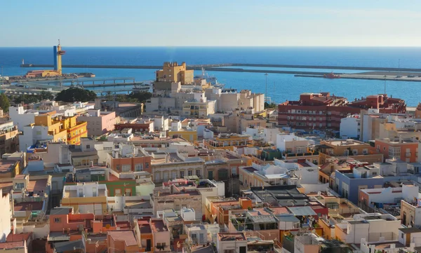 Panoramy Almeria — Zdjęcie stockowe