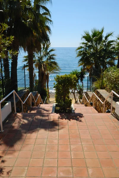 Escaleras al mar — Foto de Stock