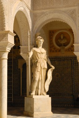 Heykel avlu Pilato'nın evinde