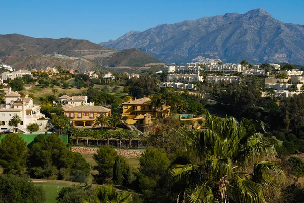 Resort in the mountains — Stock Photo, Image