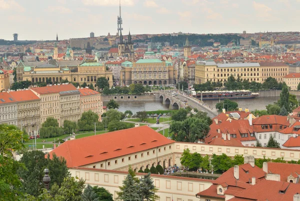 Vista sulla città di Praga — Foto Stock
