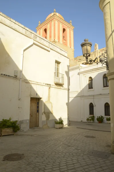 Schöner platz in tarifa — Stockfoto