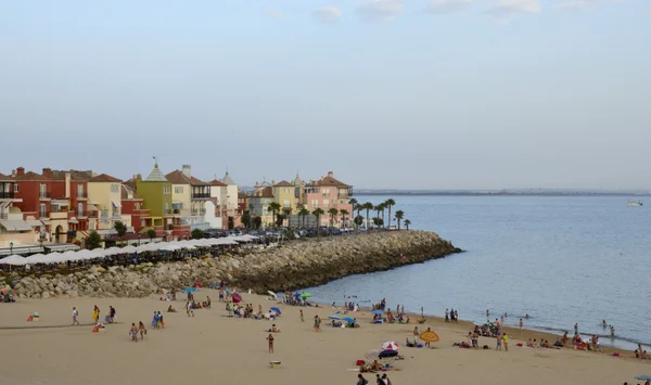 Playa junto al puerto de Sherry — Foto de Stock