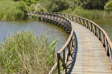 romantik ahşap köprü