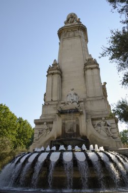Yazar cervantes için monumeent