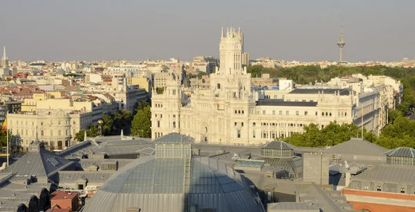 Cityscape de Madrid — Fotografia de Stock