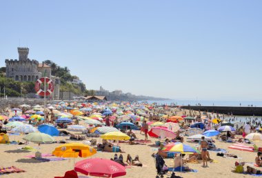 Estoril beach yaz gün
