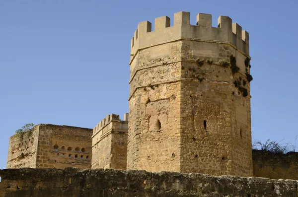 Torri del castello di Alcala — Foto Stock