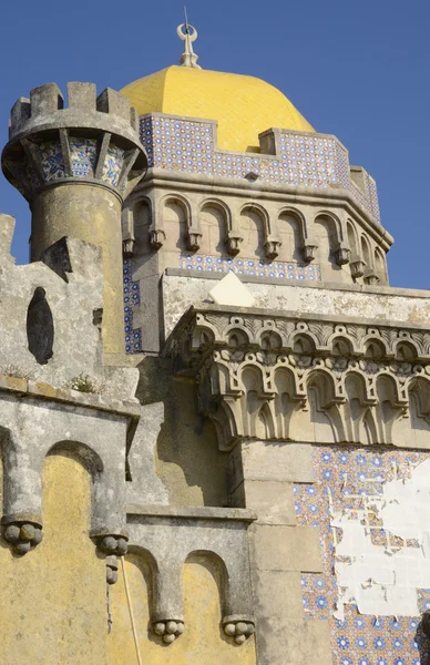 Detalle del Palacio Nacional de Peña — Foto de Stock