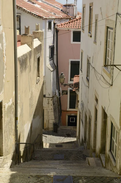 Steile straat — Stockfoto