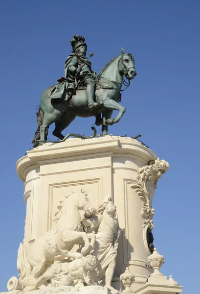 Equestrian statue — Stock Photo, Image