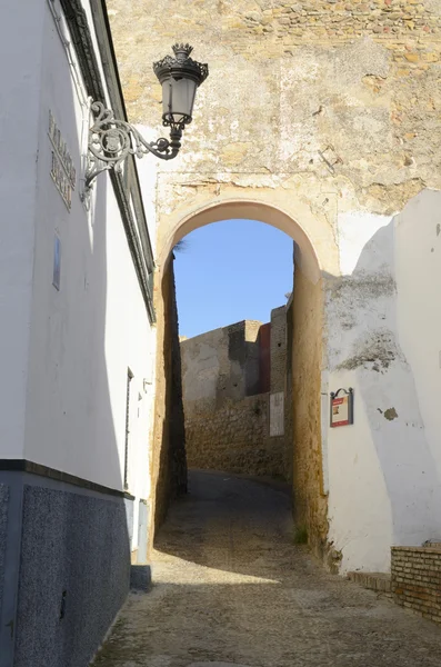 Ancienne porte du village de Marchena — Photo