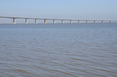 vasco da gama Köprüsü river tagus