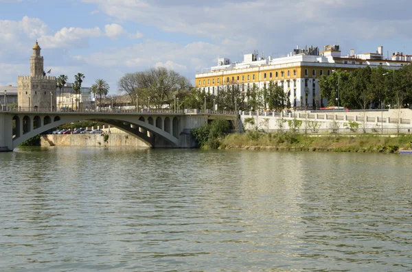 Řeka guadalquivir — Stock fotografie