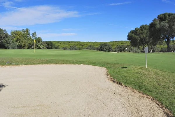 Skvělé golfového bunkru — Stock fotografie