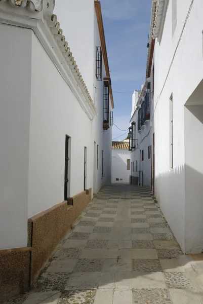 Witte Andalusische alley — Stockfoto