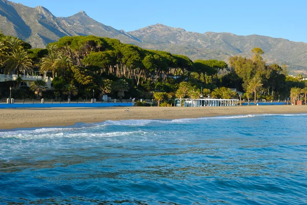 Marbella havet — Stockfoto