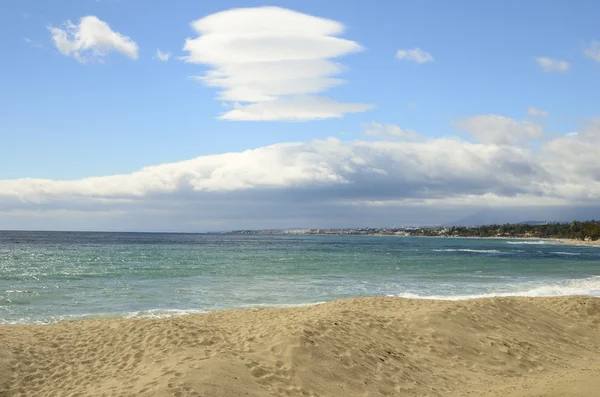 Curious forms of clouds — Stock Photo, Image