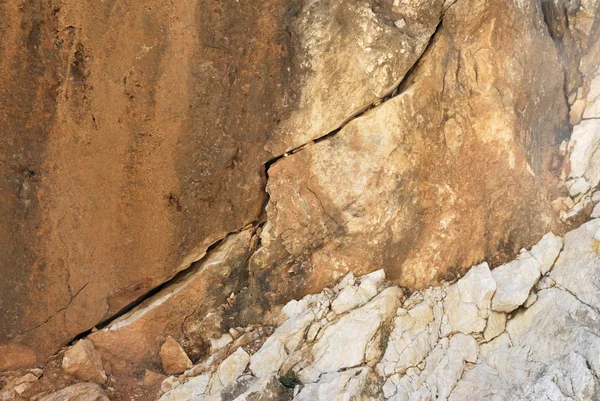 Crack nella roccia — Foto Stock
