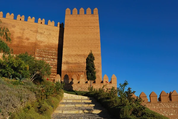 The Alcazaba of Almeria — Stock Photo, Image