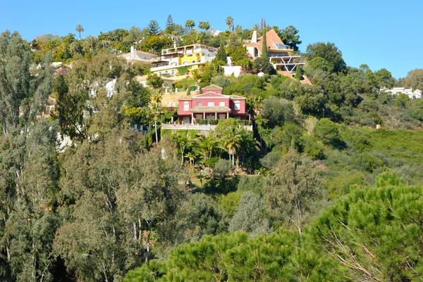 Casas en la montaña — Foto de Stock