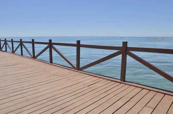 Muelle de madera — Foto de Stock