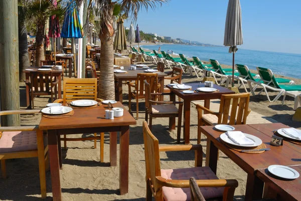 Restaurant vue sur mer — Photo