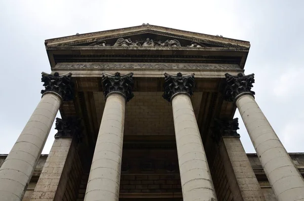 Колонны Церкви Девы Марии Лорето Неоклассической Церкви Девятом Округе Парижа — стоковое фото