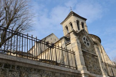 Montmartre 'lı Aziz Pierre, Paris, Fransa' nın eski bir Roma kilisesi..