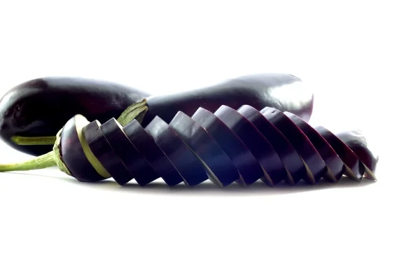 doğranmış patlıcan