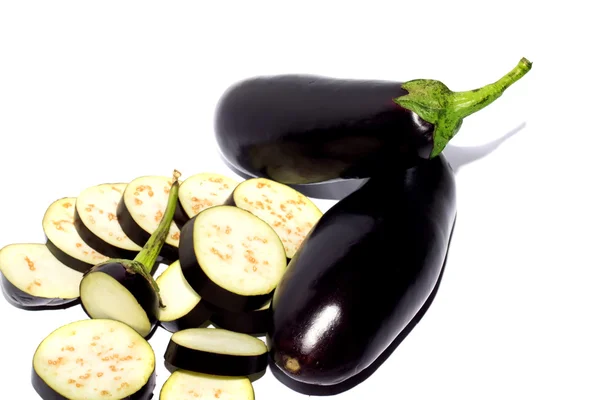 doğranmış patlıcan