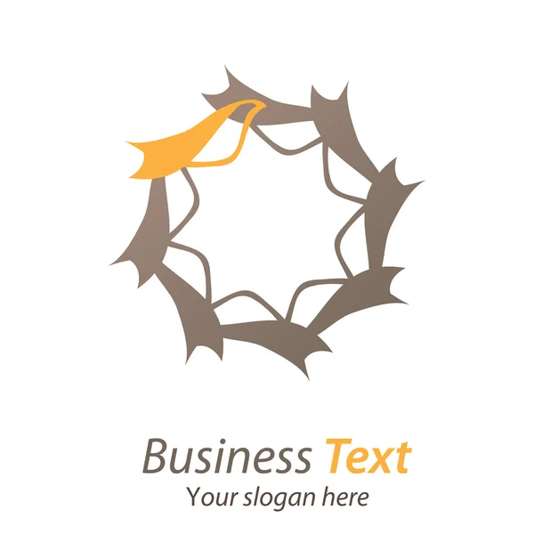 Logo business — Stock Vector