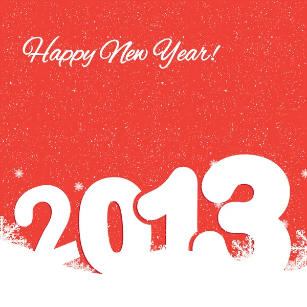 Nový rok 2013 pozadí — Stockový vektor