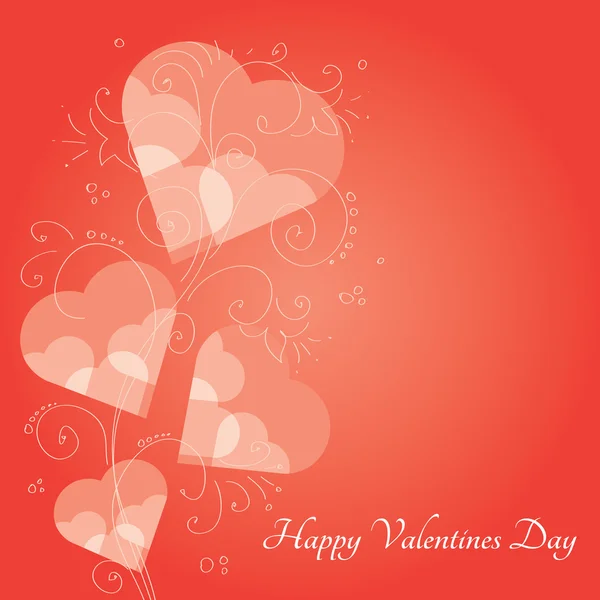 Valentine card — Stock Vector