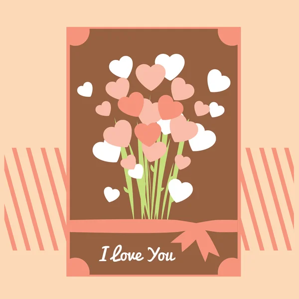 I love you — Stock Vector