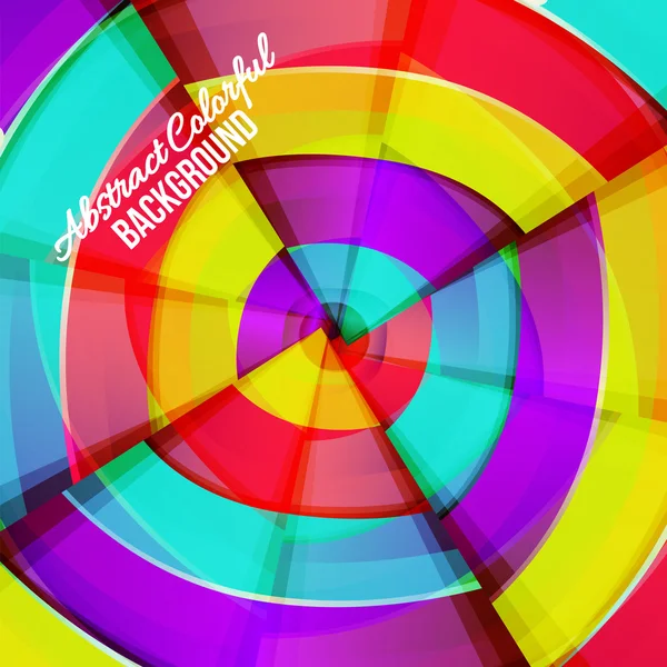 Diseño abstracto de fondo de curva de arco iris colorido . — Vector de stock
