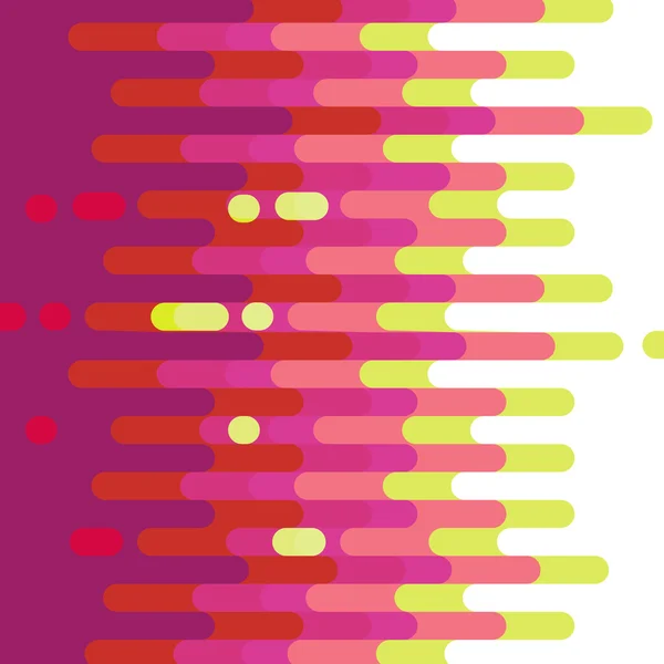 Soyut renkli eğri arka plan tasarımı. — Stok Vektör