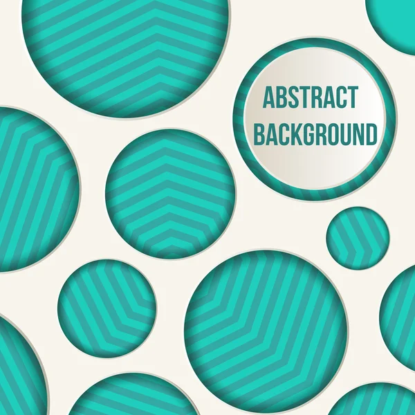 Abstract background with circles — Stock Vector