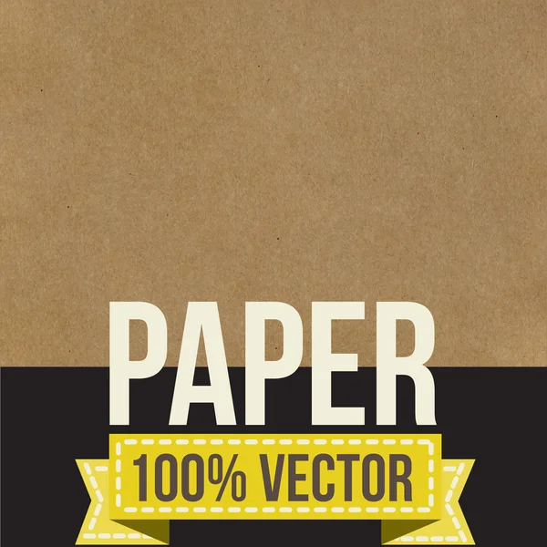 Textur aus zerknittertem Papier. Vektorillustration. — Stockvektor