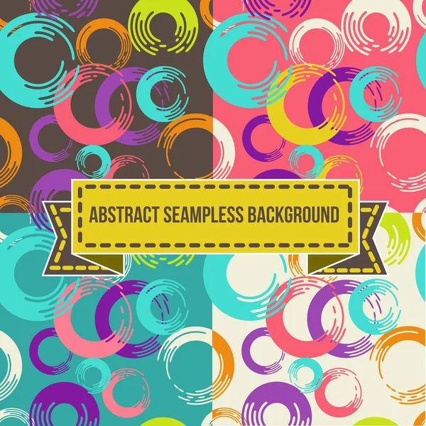 Vector abstract waves texture, wavy background. Set — Stock Vector