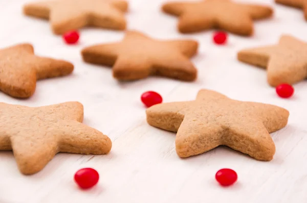 Ster vormig cookies — Stockfoto