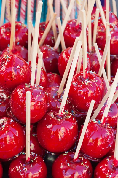 Caramel apples — Stock Photo, Image