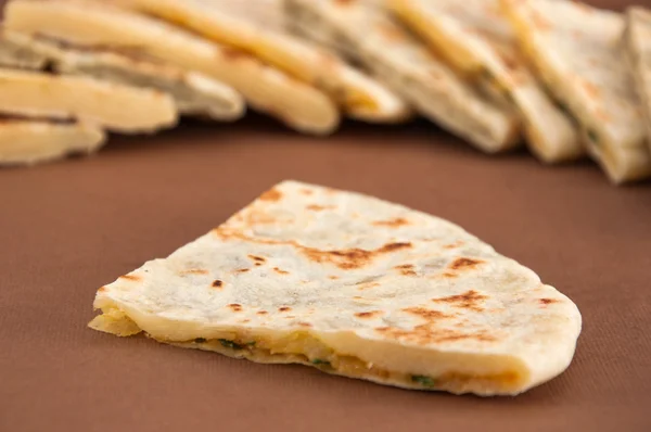 Indian bread - naan — Stock Photo, Image